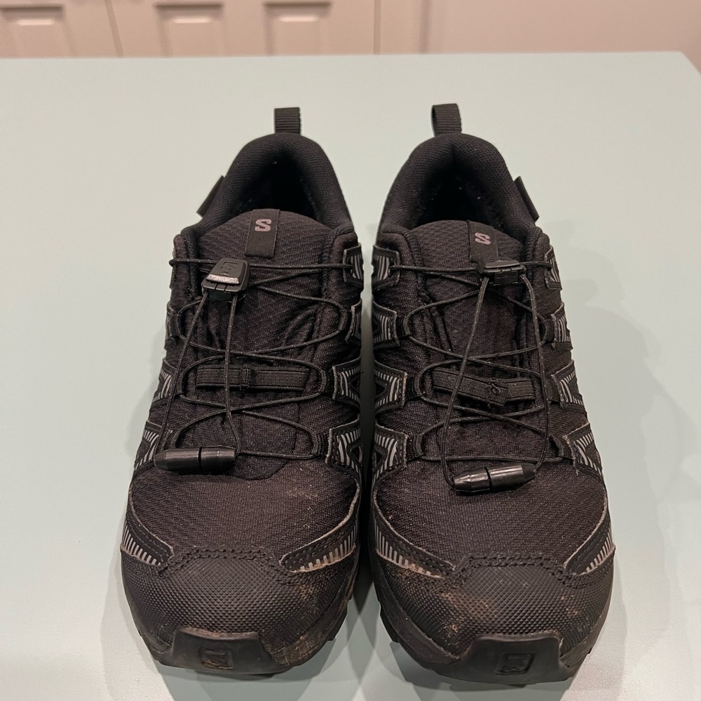 Salomon Kids' Black Sneakers